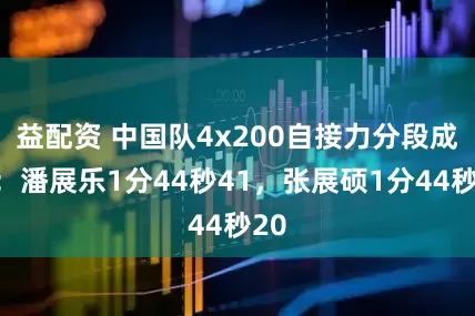 益配资 中国队4x200自接力分段成绩：潘展乐1分44秒41，张展硕1分44秒20